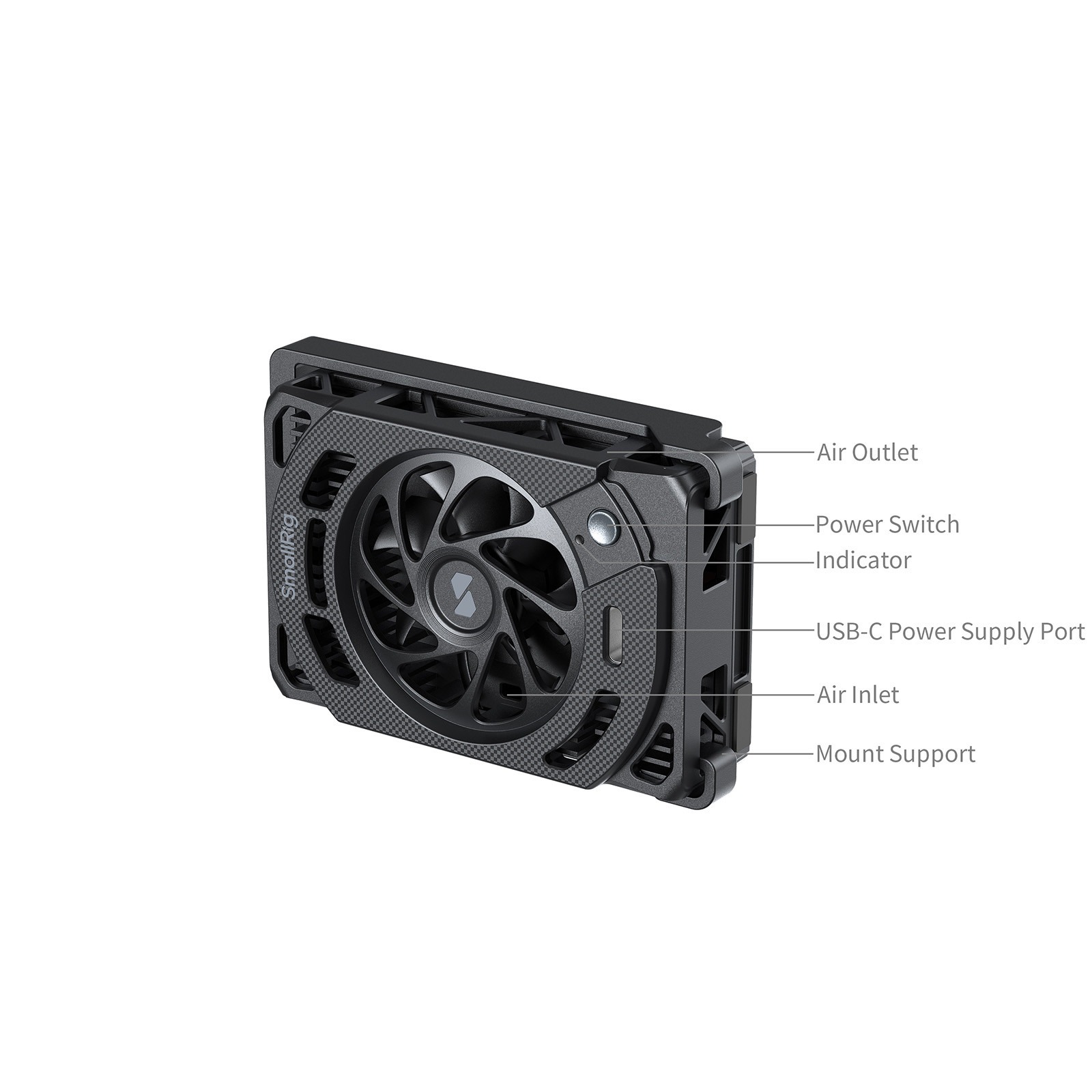 스몰리그 파나소닉 LUMIX S1II / S1IIE / S1RII 전용 쿨링팬 5875 - 상세 이미지 4