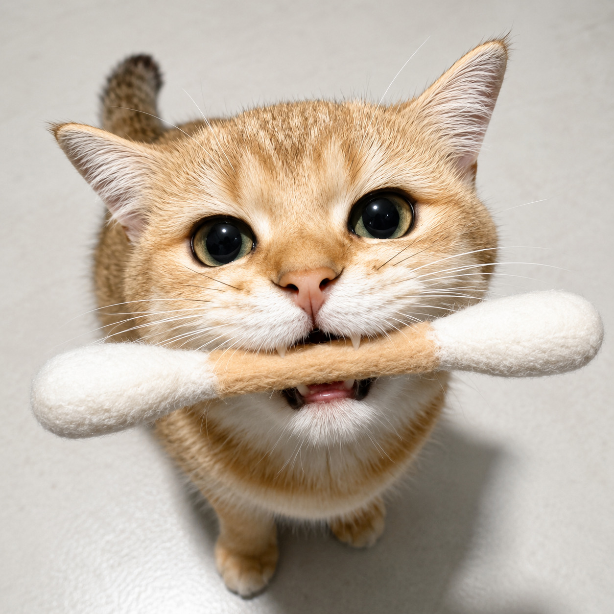 고양이 양모 면봉 장난감 15cm 캣닢 마따따비 고양이 강아지 애완견 반려묘 반려동물 용품 - 상품 이미지