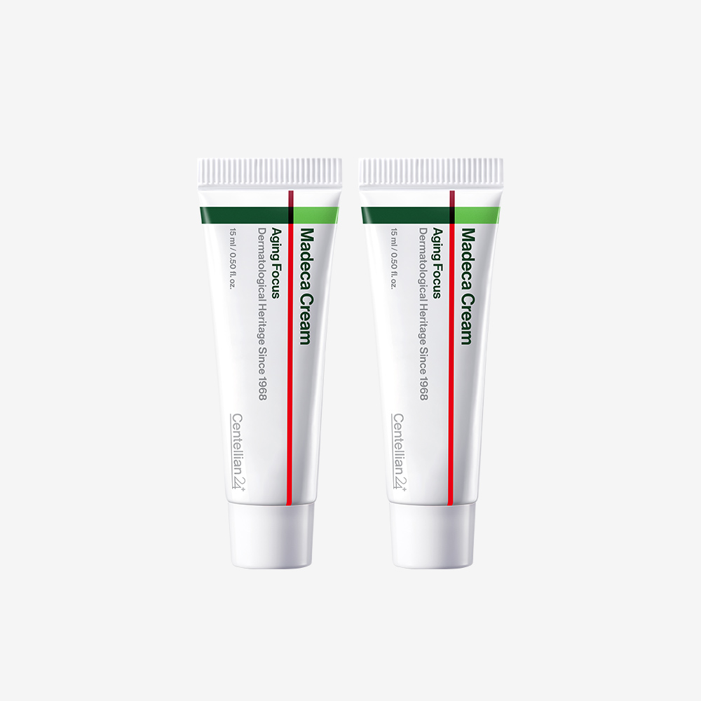 동국제약 센텔리안24 마데카크림 에이징 포커스 15ml 2개 / 시즌8 콜라겐 엘라스틴 주름개선 안티에이징 리프팅 보습 탄력에 도움 - 상품 이미지
