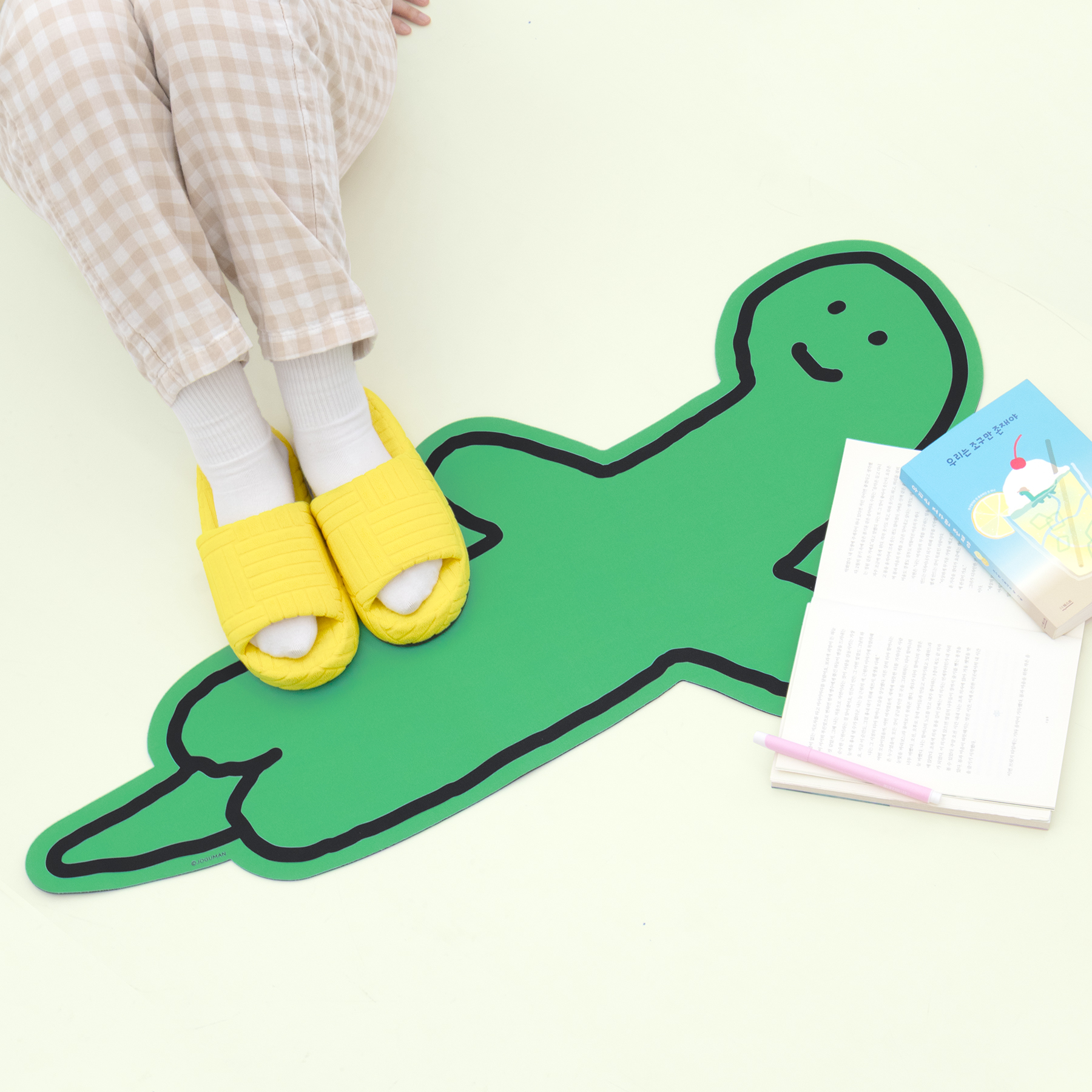조구만 워셔블 소프트 규조토러그 브라키오 - 상세 이미지 5