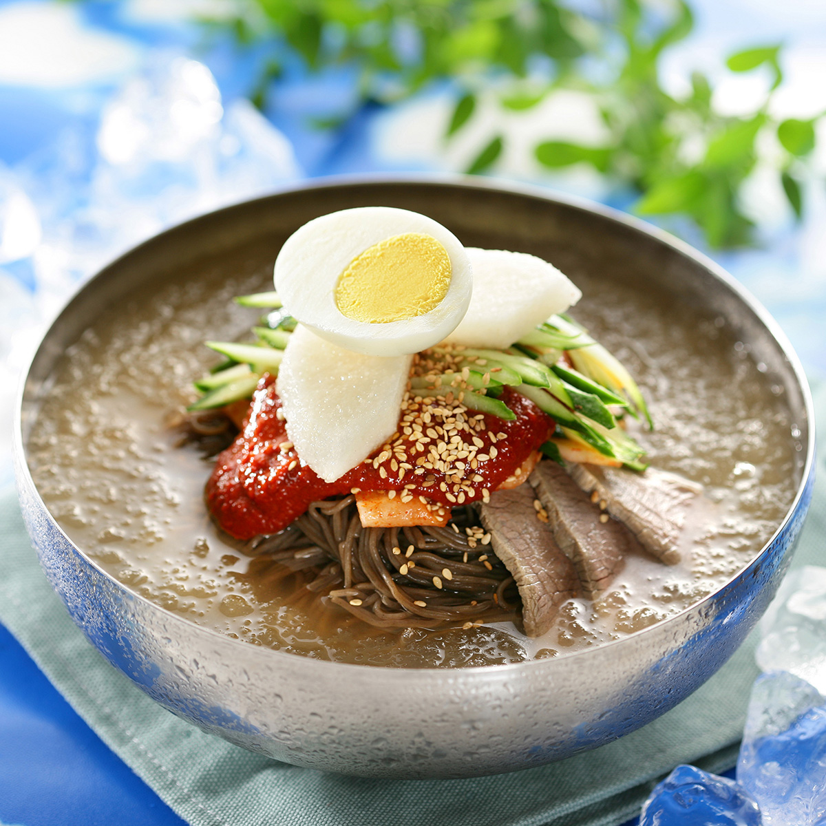 선비찬 옥천칡냉면 2Kg + 어가네육수 10봉 물냉면10인분세트 - 상세 이미지 2