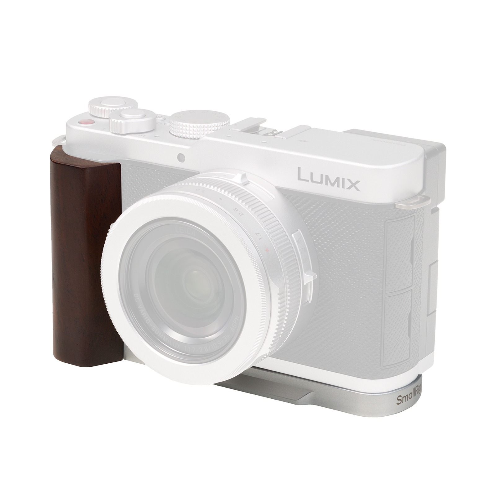 스몰리그 파나소닉 LUMIX L10 우드 핸들 L플레이트 (실버) 5943 - 상품 이미지