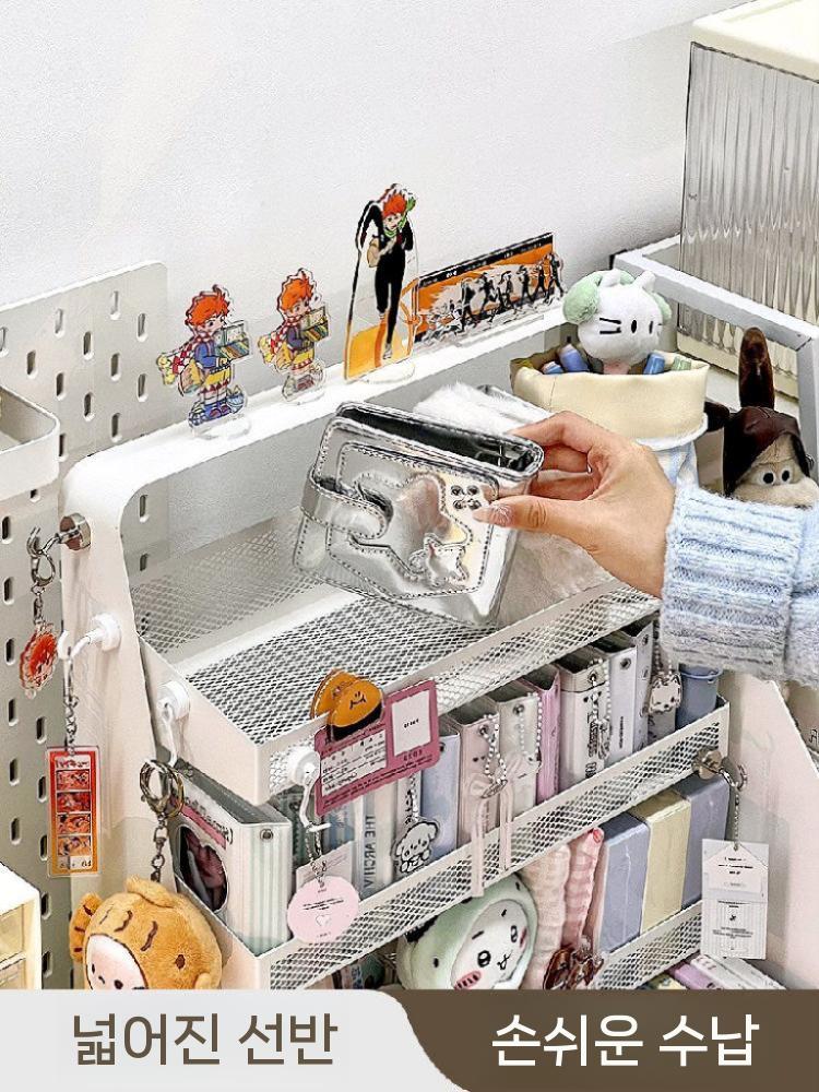 간식 진열대 스낵 슈퍼 팬트리 약국 가판대 편의점 3단 화이트 이미지 6