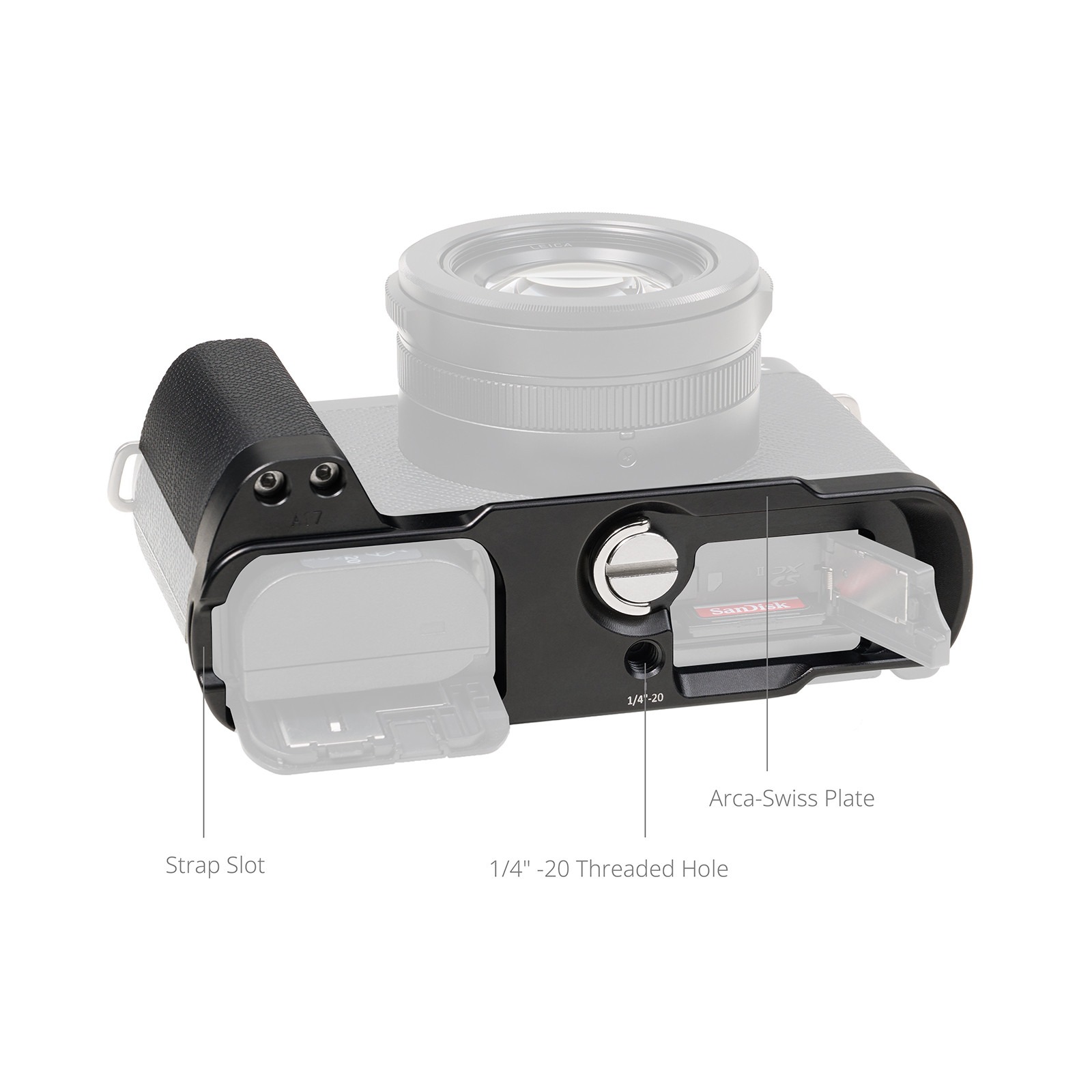 스몰리그 파나소닉 LUMIX L10 L플레이트 핸들 (블랙) 5700 - 상세 이미지 3
