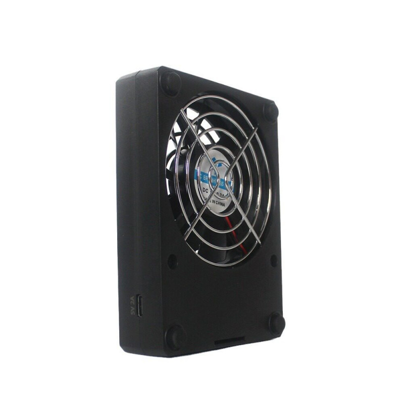 파충류 자동 환풍기 USB 부화기 사육장 공기순환 습도 온도 - 상품 이미지
