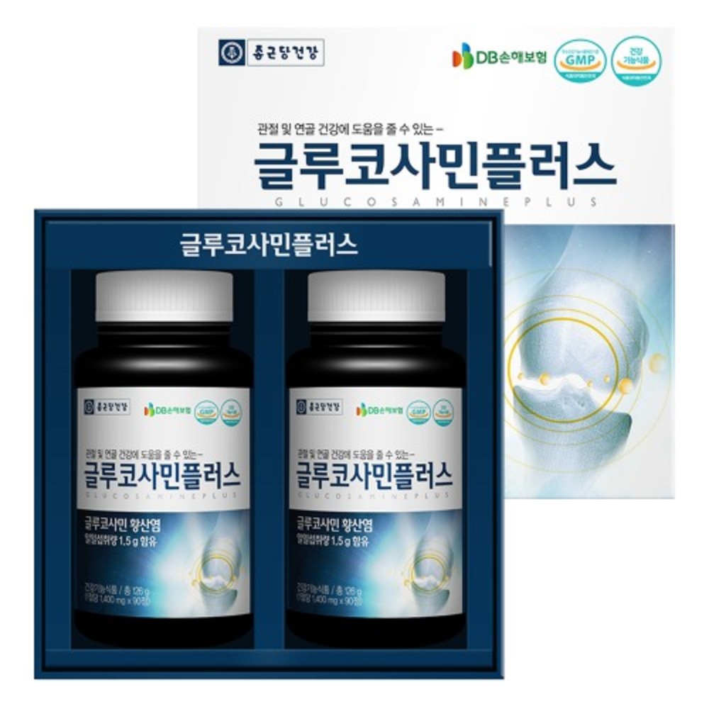 종근당건강 글루코사민 플러스 관절 연골 뼈건강 영양제 180캡슐, 3개 - 상세 이미지 2