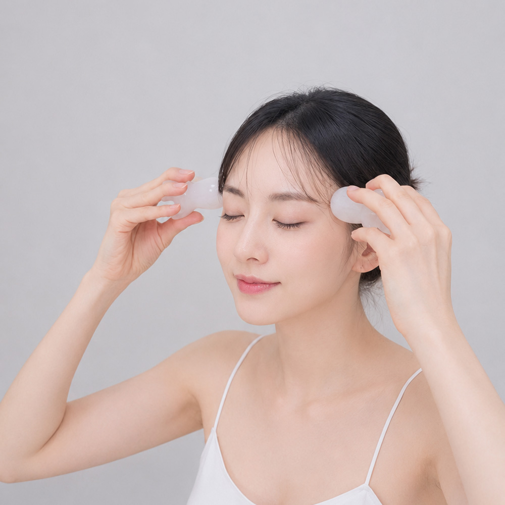 플림 문어괄사(스몰) 얼굴 머리 두피 괄사 마사지기 림프순환마사지 이미지 8