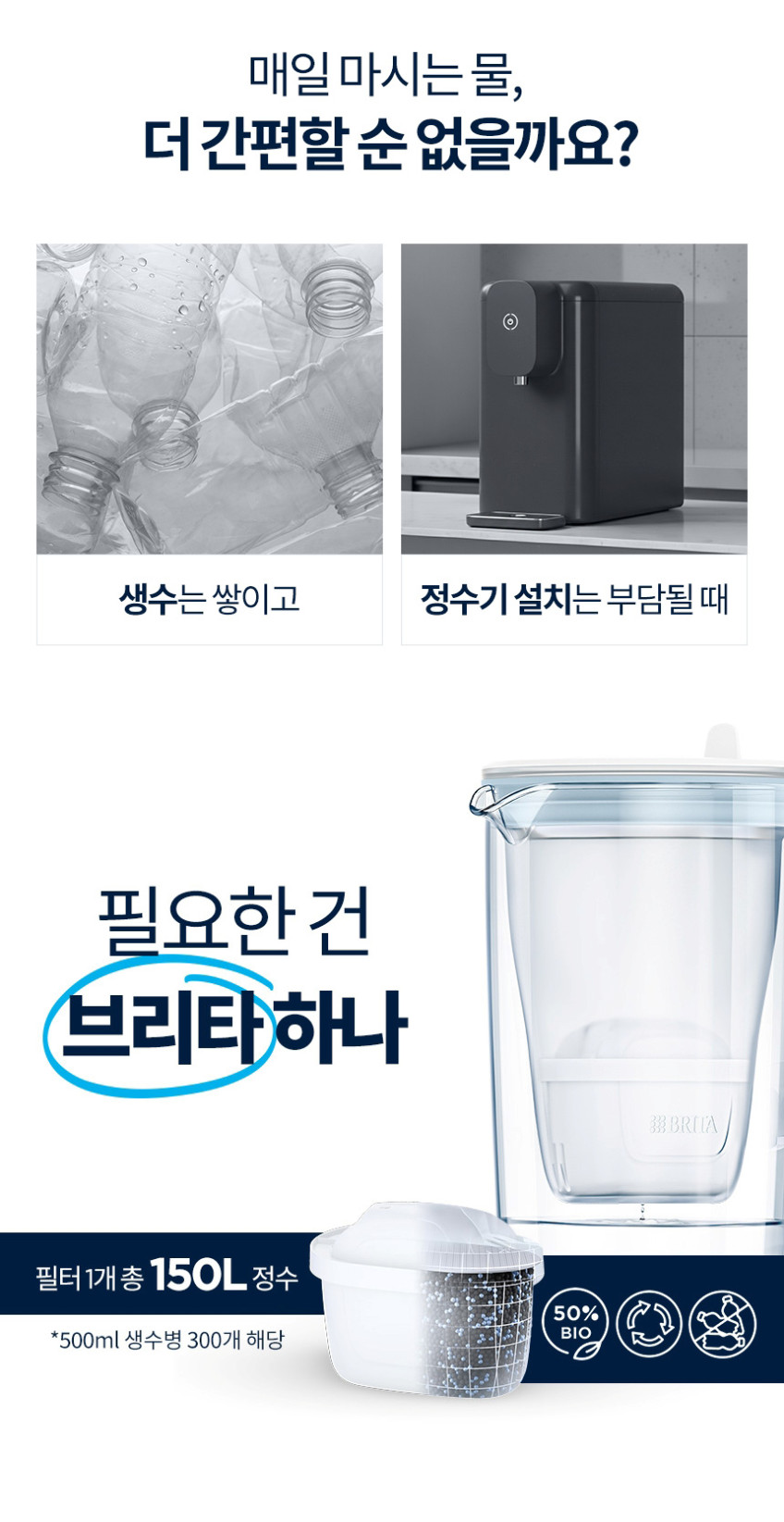 브리타 정수기 필터 막스트라 프로 라임스케일 엑스퍼트 3입+프로 퓨어 퍼포먼스 4입 판매처 상세 정보 이미지 4