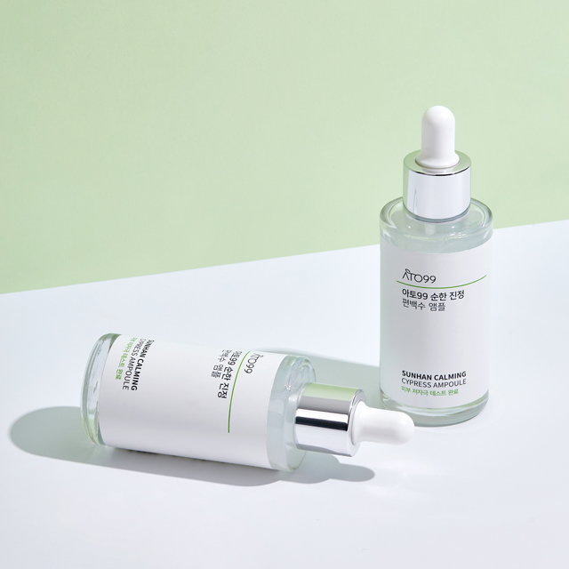 아토99 순한 진정 편백 앰플 병풀 시카 저자극 수분 속건조 트러블 보습 50ml, 1개 - 상세 이미지 5