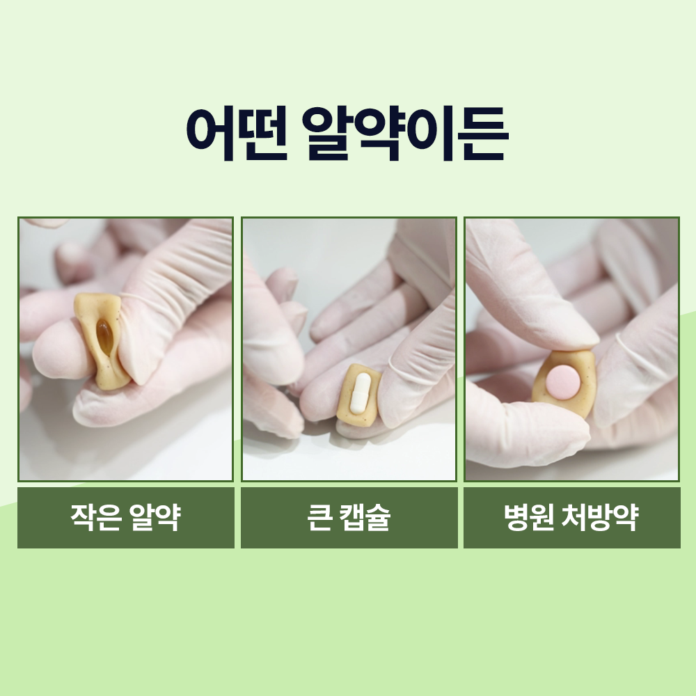 닥터바이 필트릿 강아지 알약 약먹이는방법 위보호 투약보조제 필포켓 캡슐 먹이기 상품 이미지
