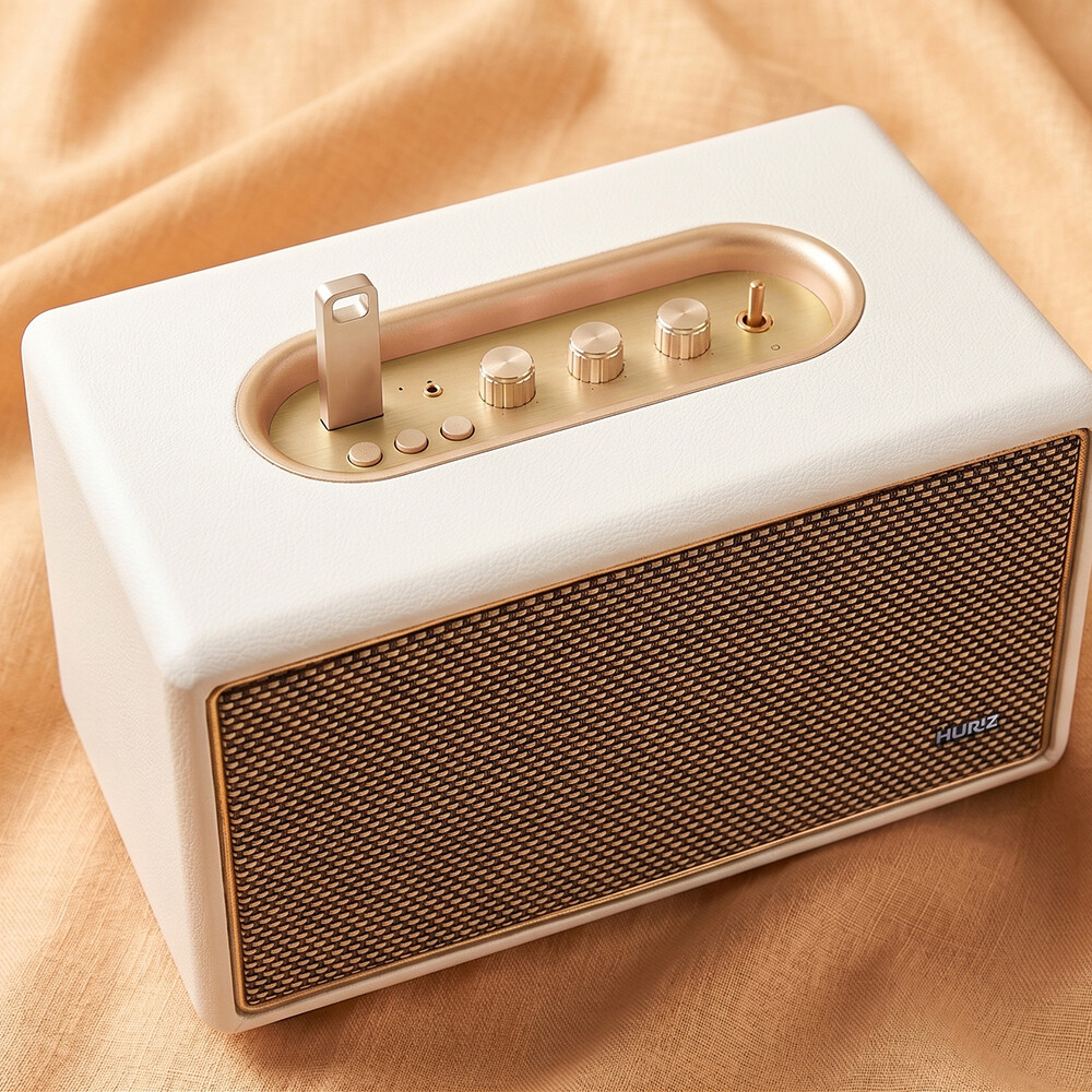 휴라이즈 HR-T5 newtro 60W 프리미엄 레트로 블루투스스피커 거실 안방 스피커 이미지 6