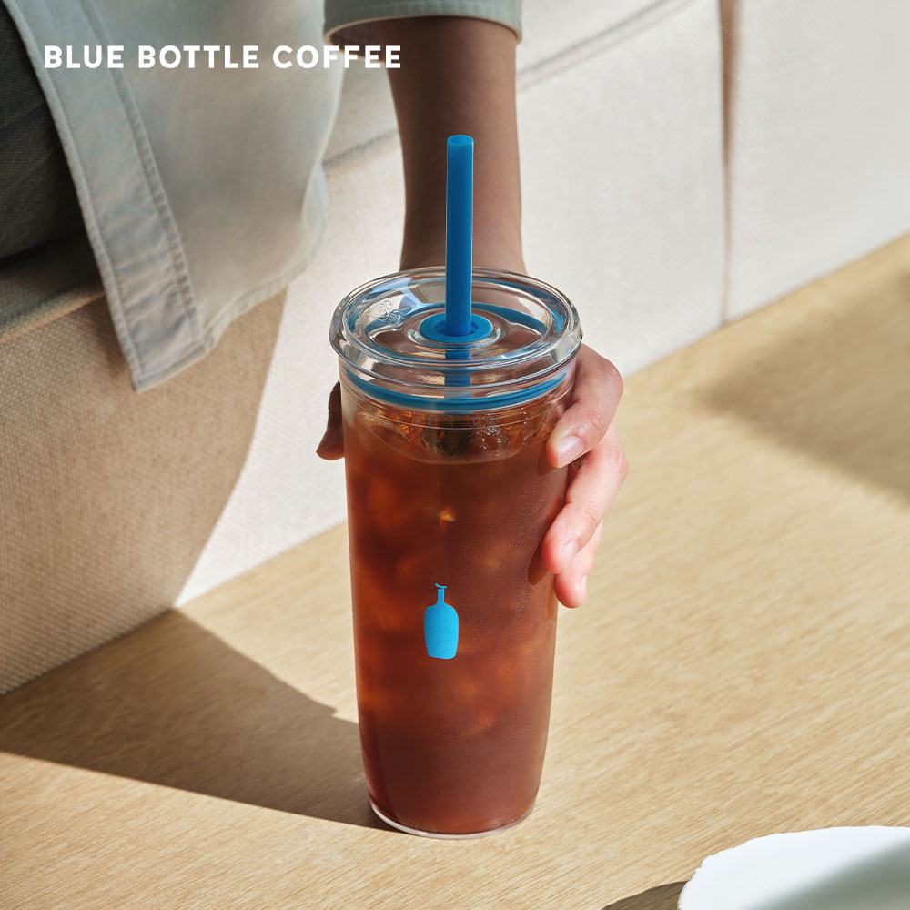 [공식] 블루보틀 클리어 콜드 텀블러 590ml Blue Bottle Clear Cold Tumbler - 상품 이미지