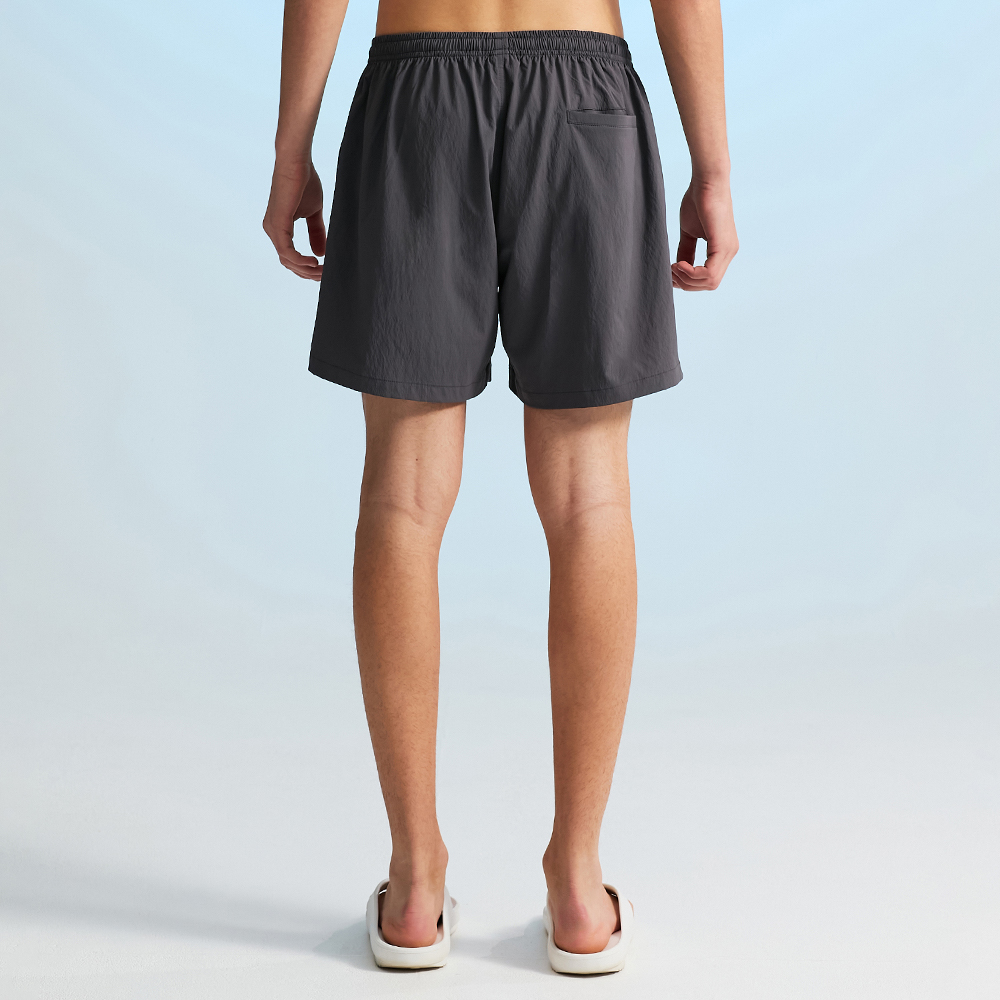 남자 여성 컴포트 멀티 스포츠 반바지 러닝 수영복 운동복 스트레치 쇼츠 다크그레이 - 상세 이미지 3