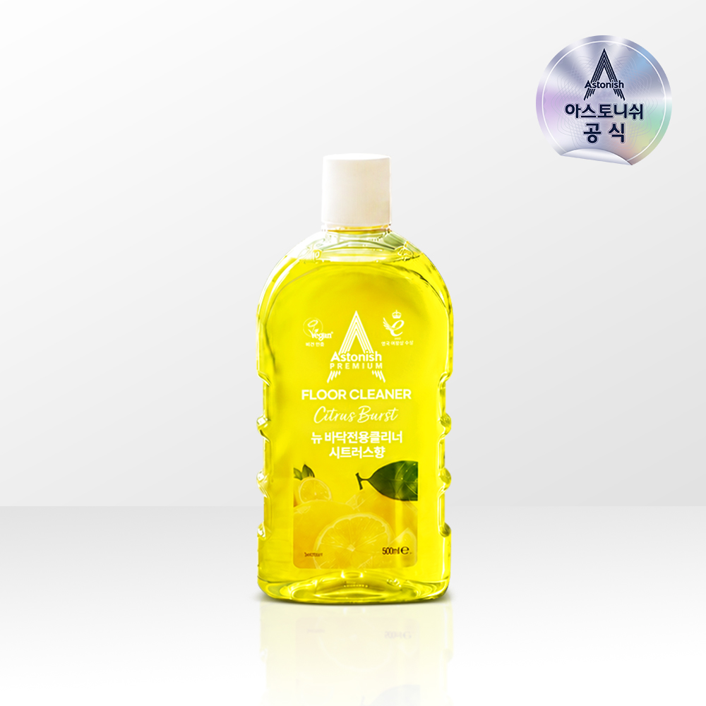 [본사] 아스토니쉬 바닥 클리너500ml 광택 오염 물걸레 청소_시트러스 - 상세 이미지 2