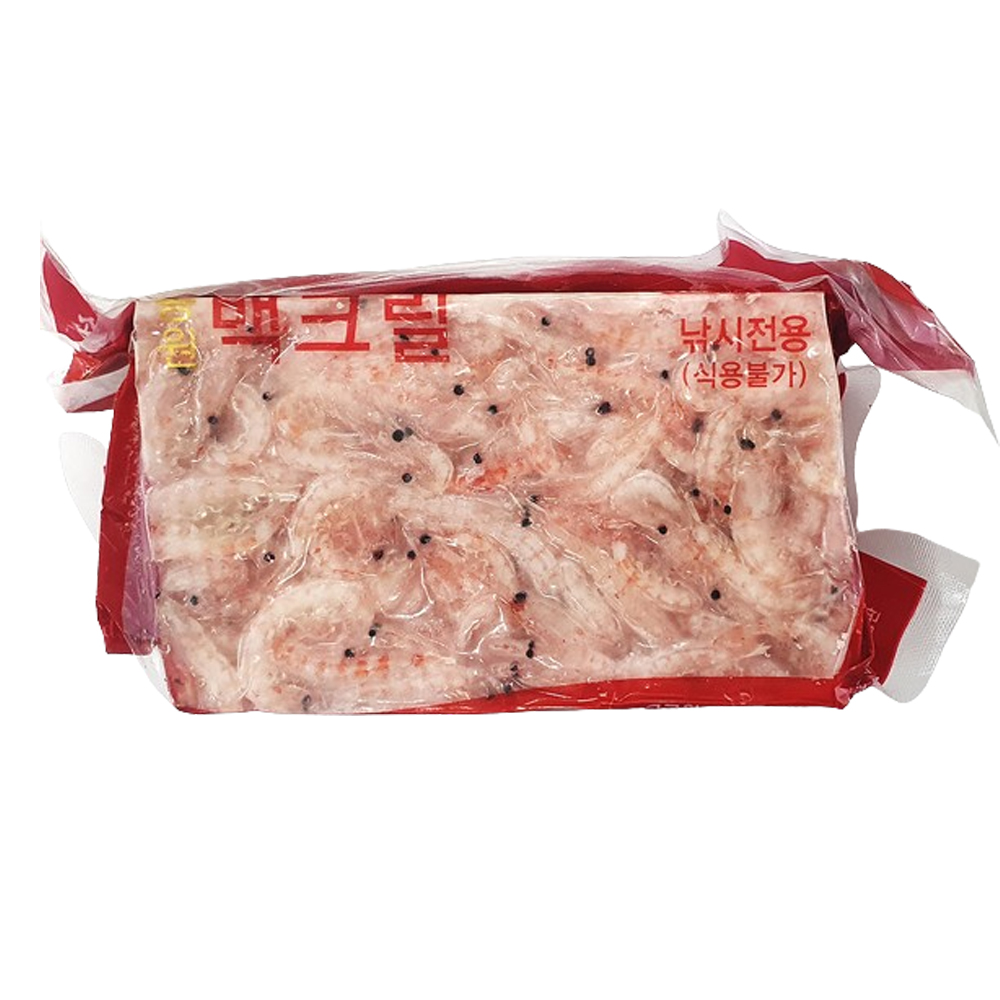 동원 특 550g 750g 백크릴 각크릴 크릴새우 생크릴 밑밥 미끼 집어제 감성돔 참돔 - 상품 이미지