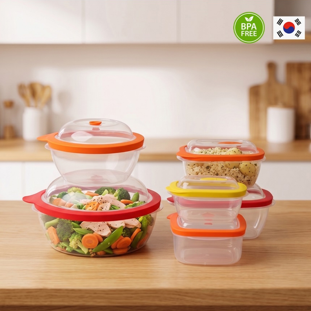 국산 전자레인지 찜기 이유식 만두 계란찜 야채 양배추찜기 밥팩 냉동실 보관 용기 - 상세 이미지 3