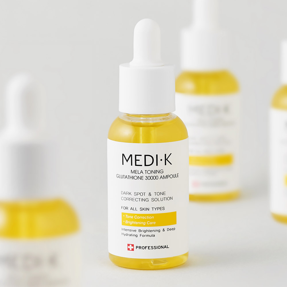 약국입점 메디케이 멜라토닝 글루타치온30000 앰플 50ml 흔적 잡티 미백 광채 세럼 검버섯 주름 - 상세 이미지 3