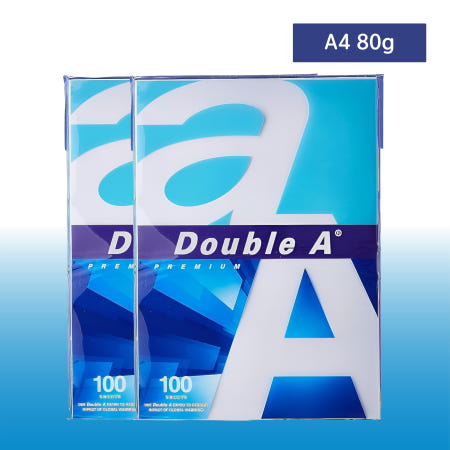 더블에이 복사용지 A4 80g 100매 X 2개