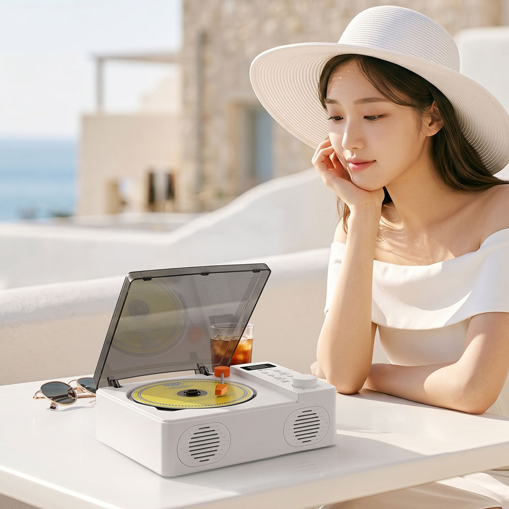 브리츠 BZ-YM10 포터블 CD플레이어 라디오 블루투스 스피커 상품 이미지
