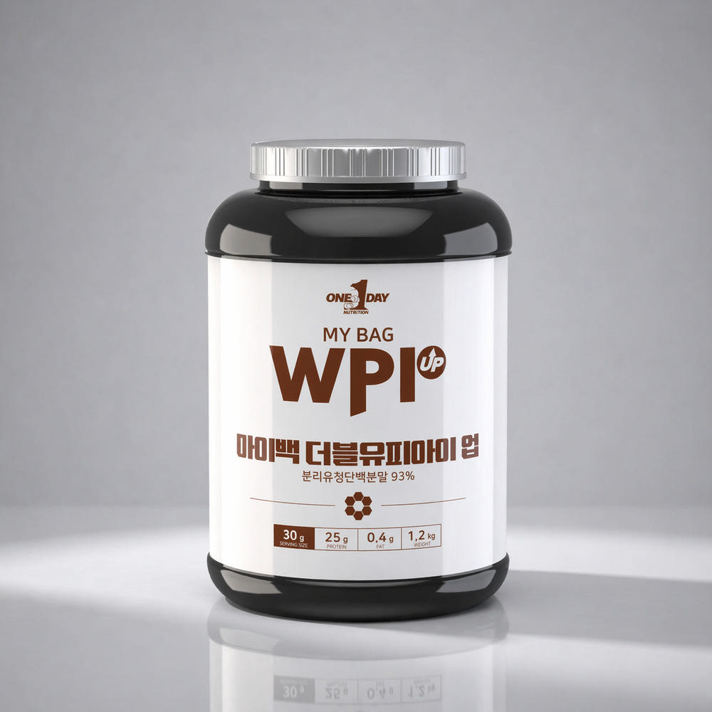 분리유청단백질 웨이프로틴 쉐이크 보충제 WPI 초코맛 단백질 많은 음식 1.2kg - 상품 이미지