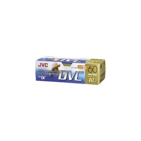 JVC [해외]JVC Mdv60Du10 미니 디지털 비디오 카세트 10개 묶음