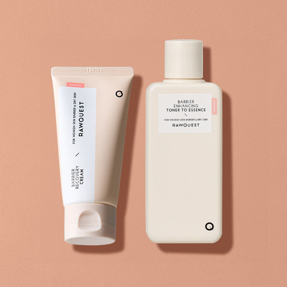 [로우퀘스트] 베리어 라인 2종 세트 (토너투에센스 200ml+리커버리크림 80ml)