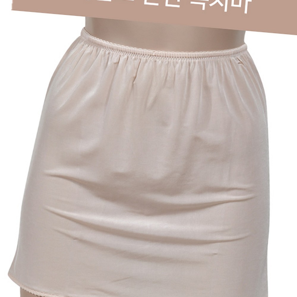 라이즈올4 인견 속치마 여자속옷슬립 이너원피스 치마속옷 여름속치마 - 상품 이미지