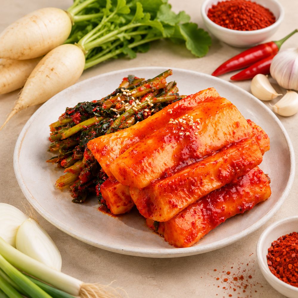 총각김치 봉화청량산 국내산 알타리김치 3kg, 1개 - 상품 이미지