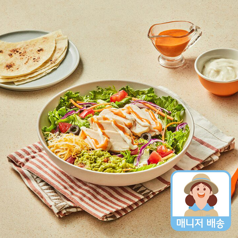 잇츠온 멕시칸 치킨 타코 샐러드(235g) - 상품 이미지