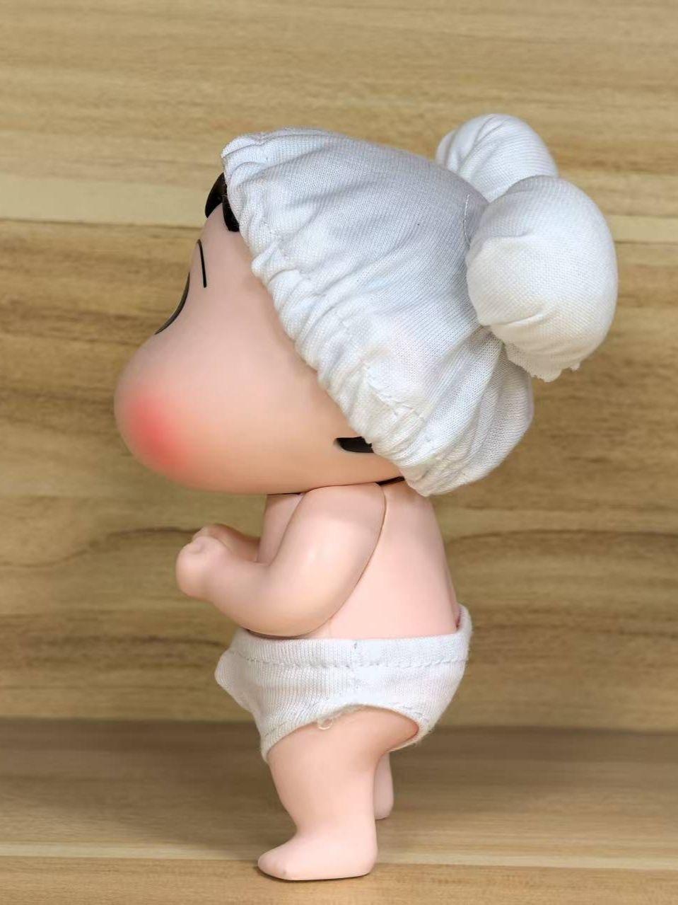 목욕 짱구 피규어 샤워캡 캐릭터 장식 크레용 신짱 인형 미니어처 굿즈 소품 홈데코 욕실 목욕통 1개 - 상세 이미지 5