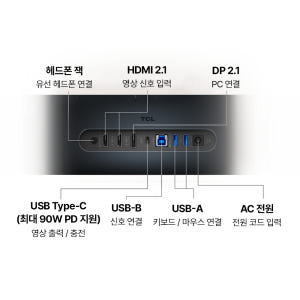 TCL 4K OLED+ 게이밍 모니터 32X3A 240Hz 상세 이미지 9