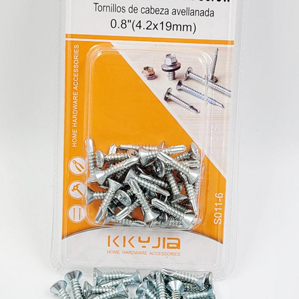 라이즈올5 30PCS 납작머리 피스 19mm 나사못 나사 목공나사못 - 상품 이미지