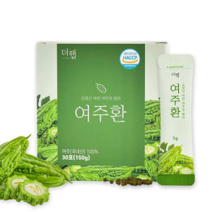 더햅 여주환 스틱 국내산 100% 최근생산 저온건조 어린 여주정 효능 3... 맛있게 먹은 솔직 후기 - 상품 이미지 1