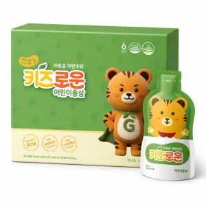 진생가 키즈로운 어린이홍삼 15ml 30포 맛있게 먹은 솔직 후기 - 상품 이미지 1