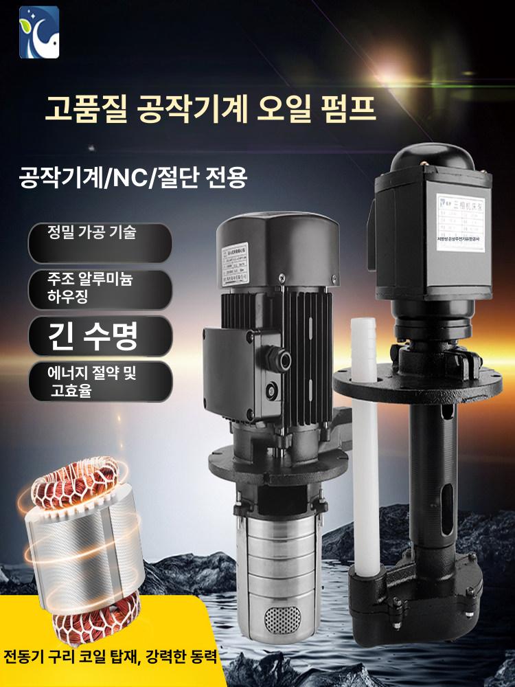 모터 펌프 전동 오일펌프 순환펌프 소형 산업용 부품세트 JCB 45/150W 삼상 380 V - 상세 이미지 3
