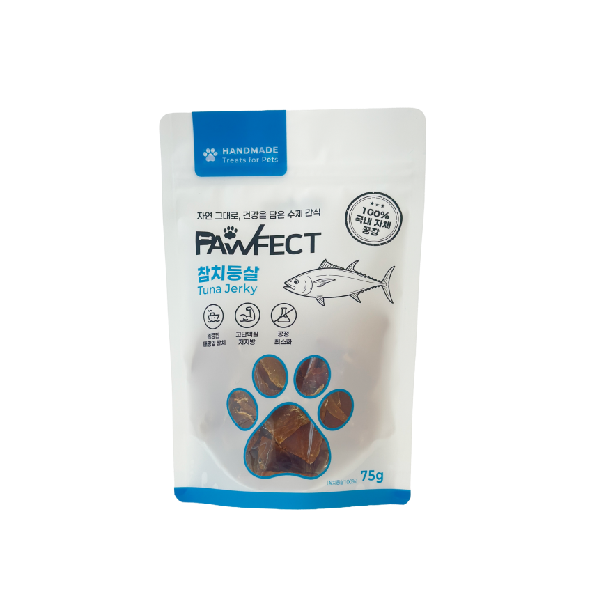 [원물 100%] 강아지 수제간식 참치, 75g, 1개 - 상세 이미지 3