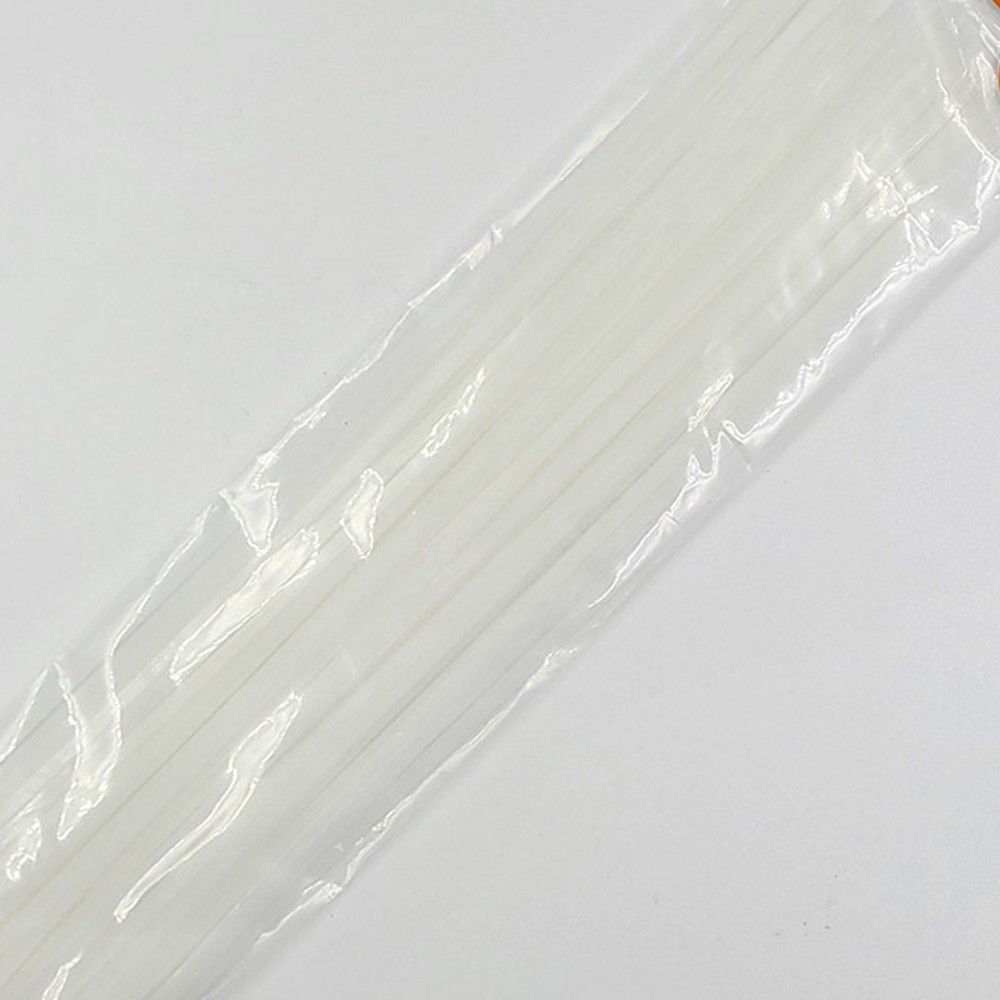 라이즈올5 케이블 타이 40cm 50P 화이트 크램프 선정리쫄대 전선정리 케이블홀더 - 상품 이미지