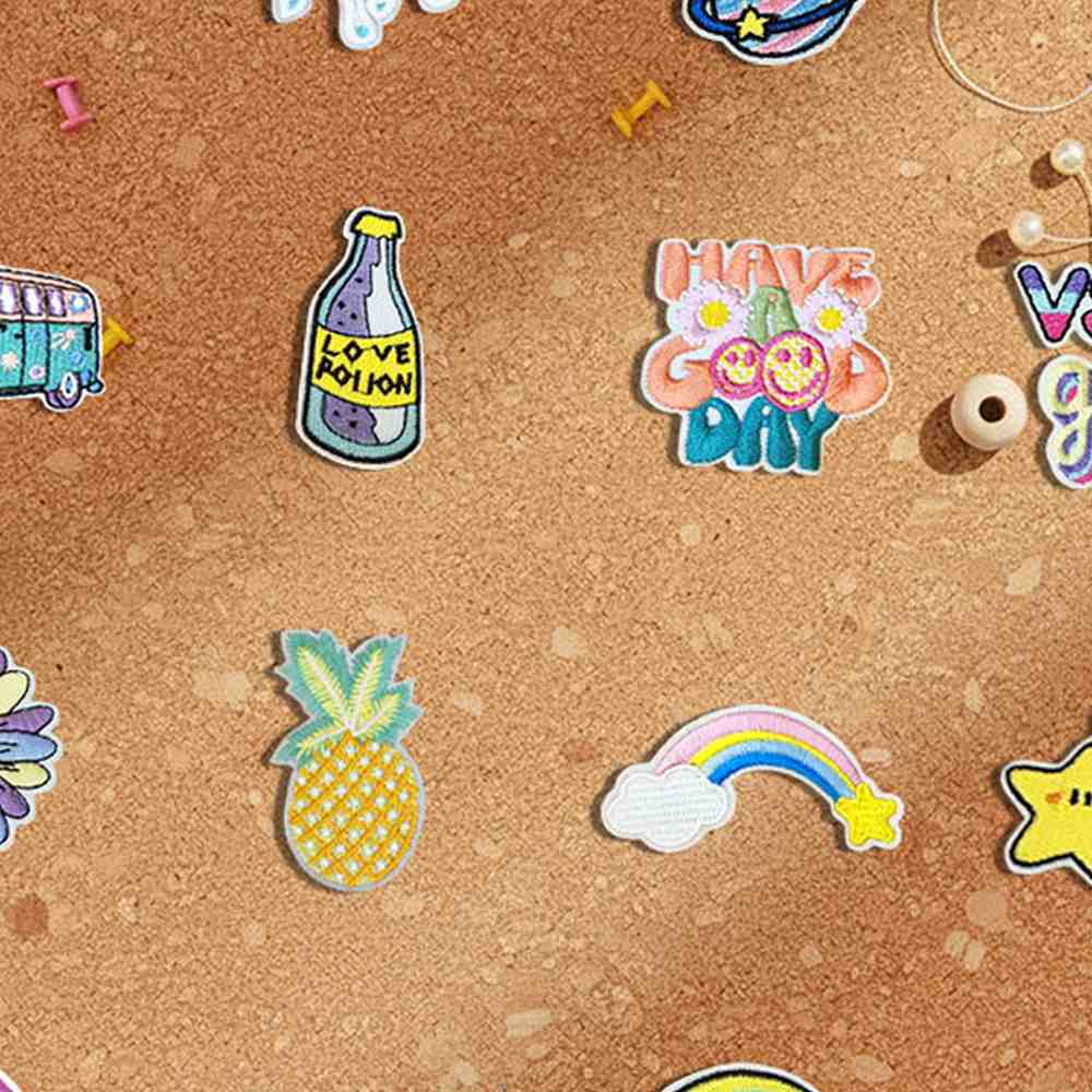 라이즈올5 디자인패치 POP 16p 와펜 열접착패치 - 상품 이미지
