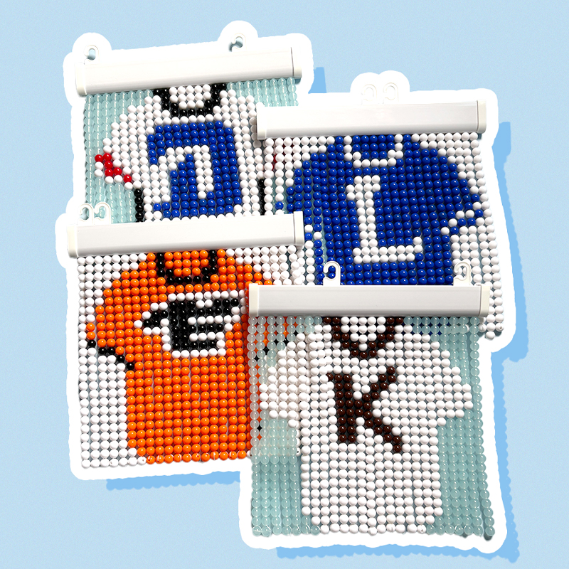 야구 비즈발 키트 DIY 만들기 재료 도안 응원 굿즈 KBO 한국 프로야구 크보 용품 개막 - 상품 이미지