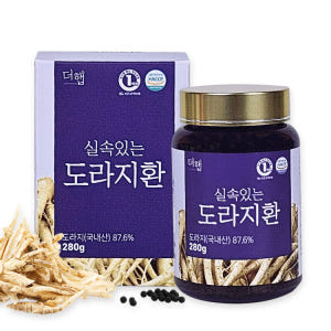 더햅 168시간 발효 도라지환 흑도라지 약도라지 길경 인삼 맥문동 환 2... 맛있게 먹은 솔직 후기 - 상품 이미지 1