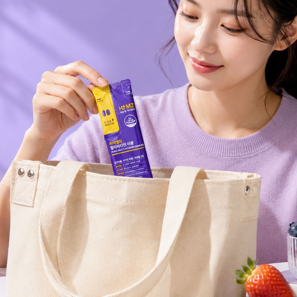 푸르농 하이엠지 멀티비타민 이뮨 1박스 211g (10개입) 이미지 6