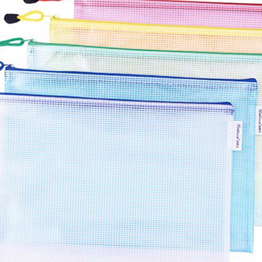 라이즈올6 B5 PVC 포켓 파우치 여행용파우치 칫솔지퍼백 - 상품 이미지