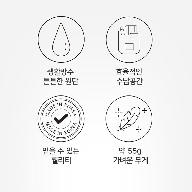 핸드폰 가방 보조가방 크로스백 여행 숄더백 - 상세 이미지 5