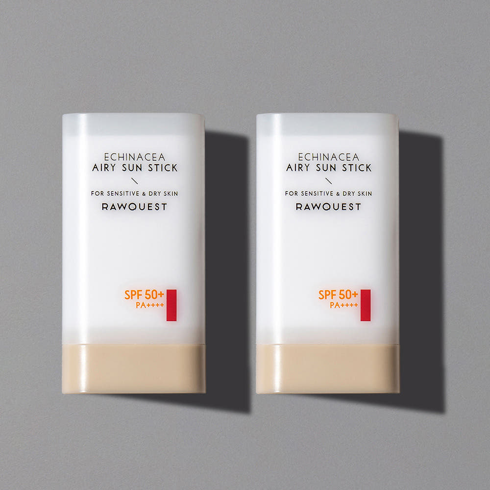 로우퀘스트 에키네시아 에어리 선스틱 (SPF50+ PA++++) 19g, 2개