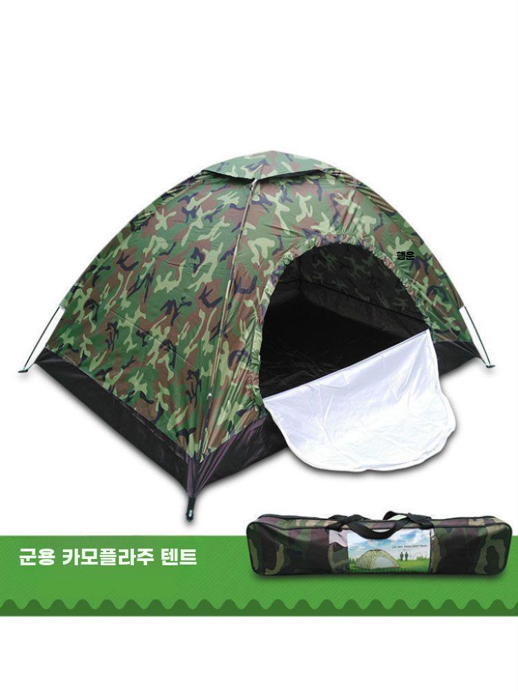 캠핑 텐트 방수 야외 경량 쉘터 아웃도어 휴대용 1인 - 상세 이미지 2