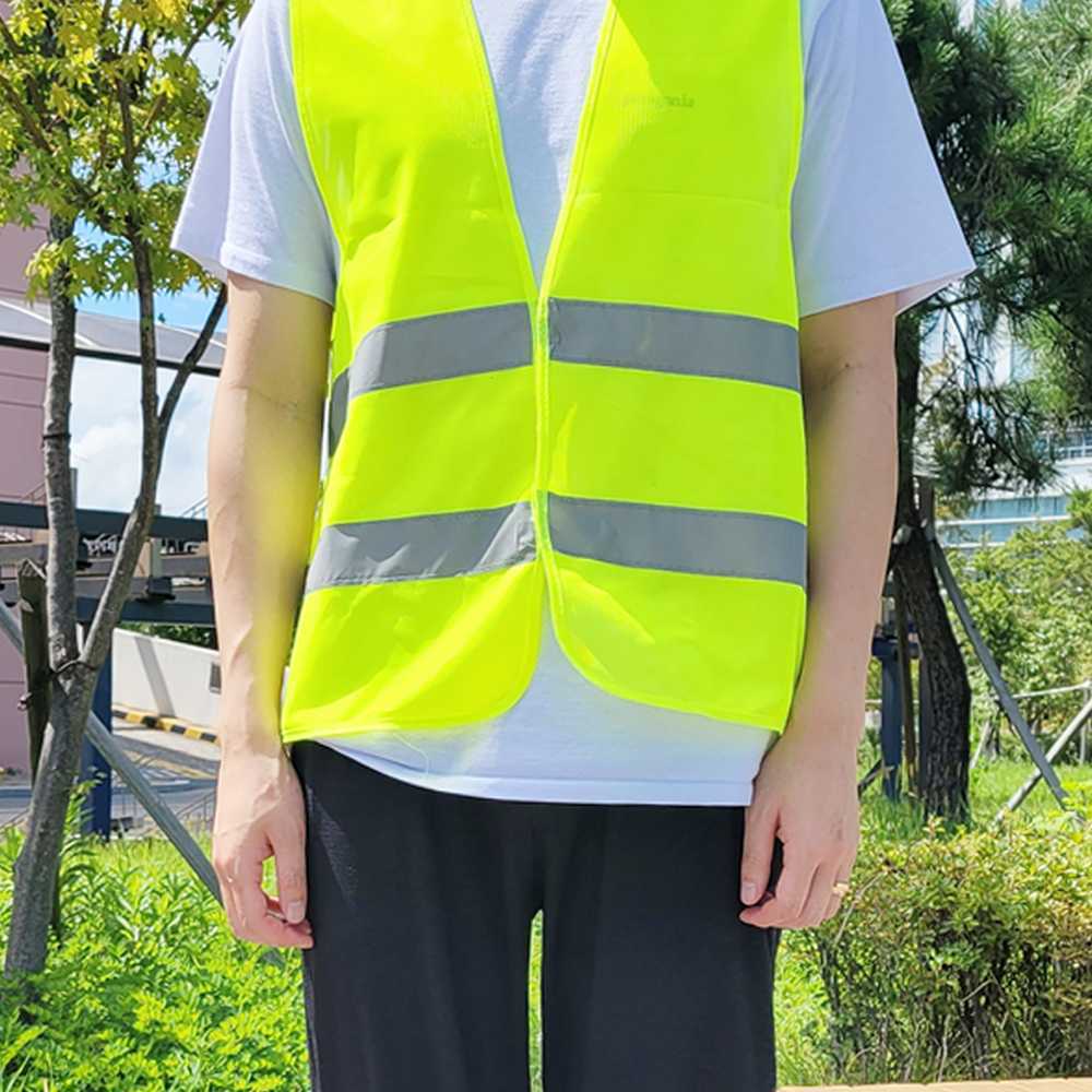 라이즈올5 야광 안전 조끼 안전형광조끼 - 상품 이미지