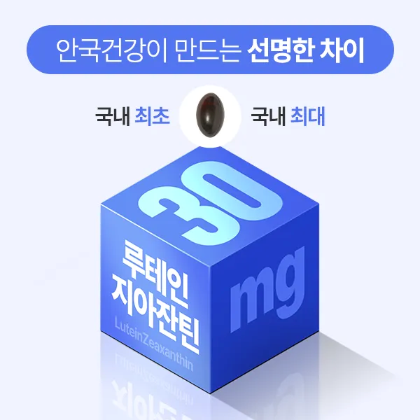[3개월] 안국건강 아이원 트리플 루테인지아잔틴30mg 아스타잔틴 rTG 오메가3 60캡슐, 3개 이미지 6