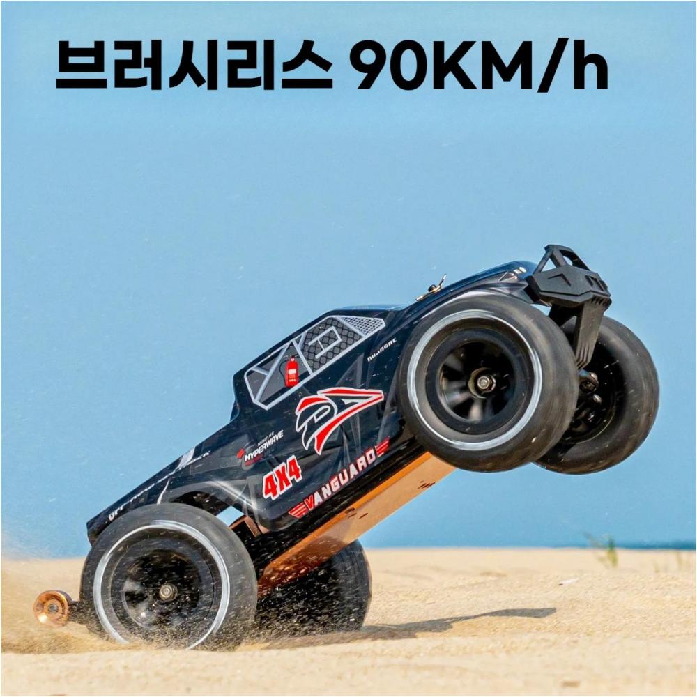 1:14 미친스피드 90km 4WD 경주용 RC카 브러시리스 - 상품 이미지