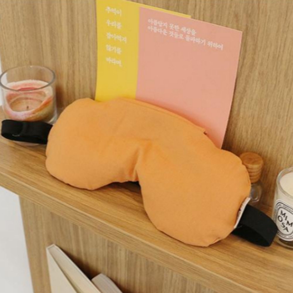 순면유기농눈찜질팩 팥눈찜질팩 요가눈 팥주머니안대 곡물안대 - 상품 이미지