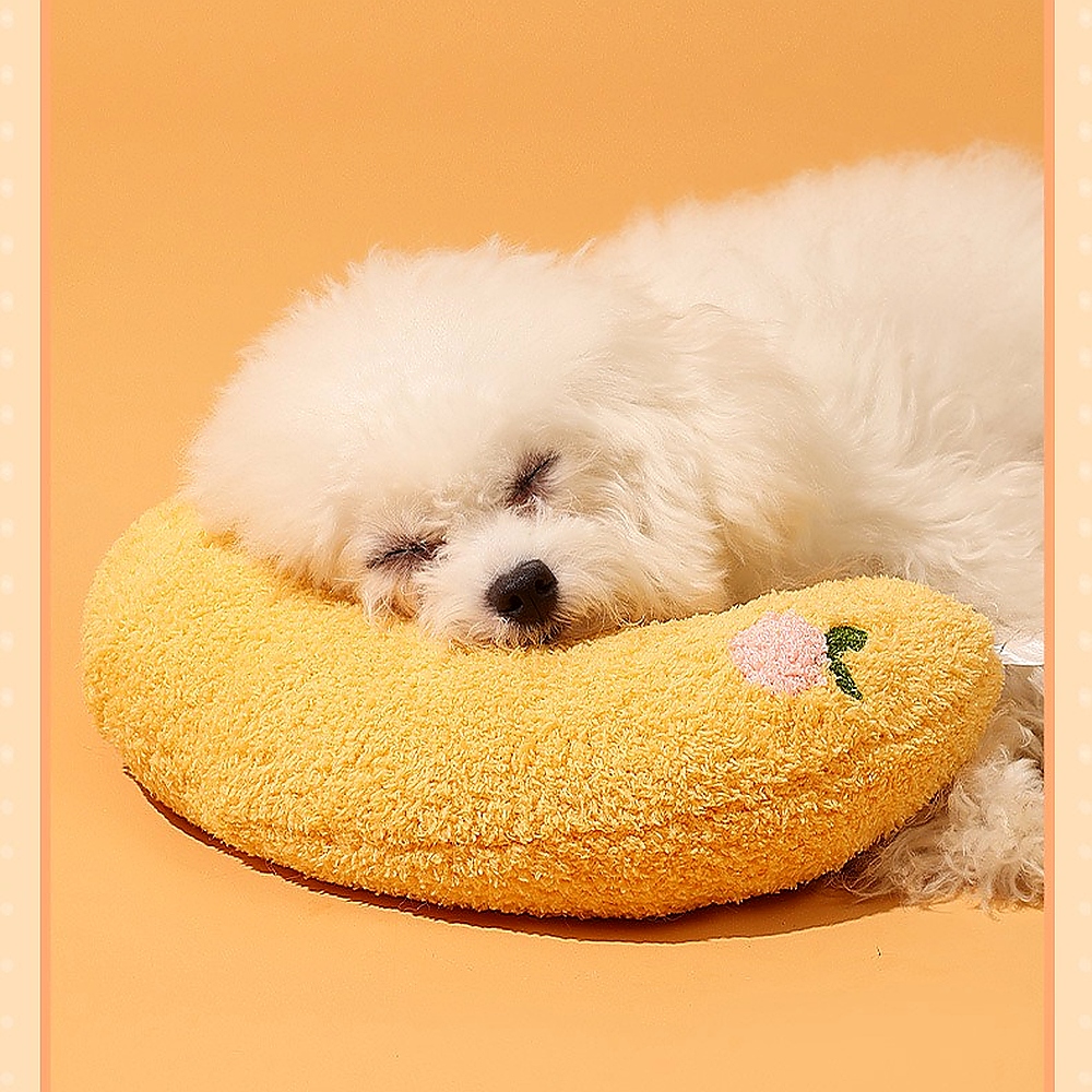 고양이 강아지 수면베개 반려동물 강아지 고양이 반려묘 애견 용품 쿠션 베개 방석 쇼파 침대 이미지 8